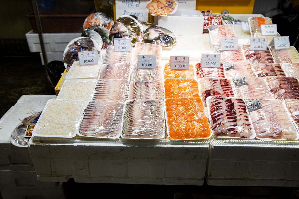 동해안 최대 회타운 이미지