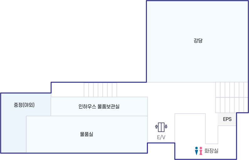 치매안심센터 남구보건소 3층 안내도 이미지