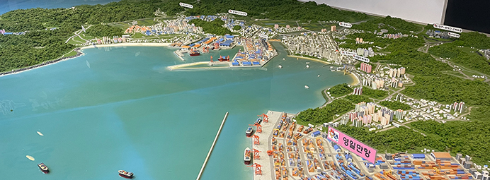 혼(魂)_모형 디오라마, 터치 키오스크2