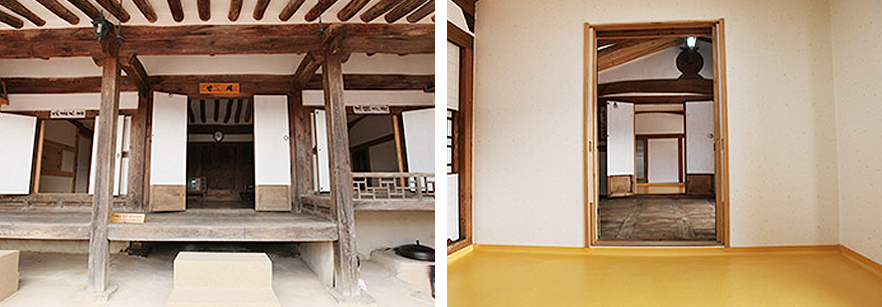 안채 내부, 외부 이미지